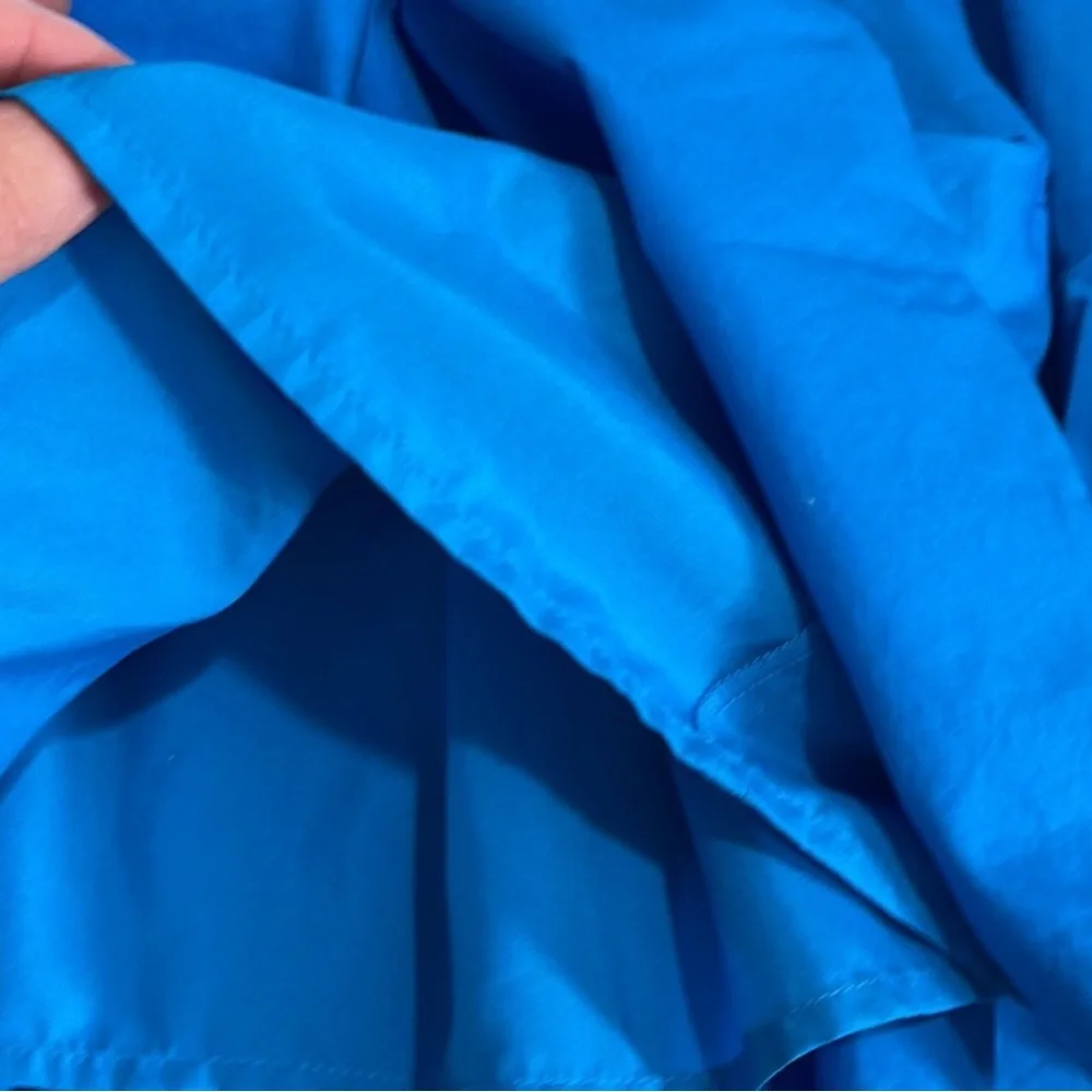 Talbots Embroidered Sateen Sleeveless Dress - Picture 9 of 12